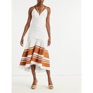 NEW VERONICA BEARD FITZ white DRESS SIZE 2
